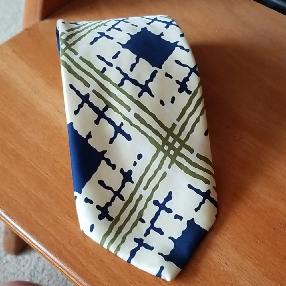 VTG. Lucien Piccard Abraham Straus Silk Retro Tie